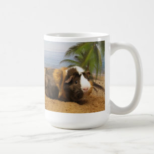 Caneca De Café Cobaia sob a palmeira