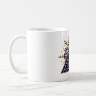 Caneca De Café Cobalt Mosaic Eye Coffee Mug