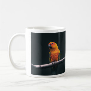 Caneca De Café Cobertor personalizado com foto de animal colorido