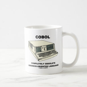Caneca De Café COBOL Lang. de negócios completamente obsoleto