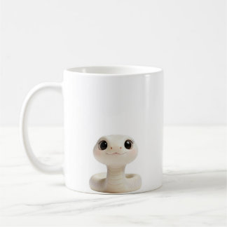 caneca de café cobra adorável