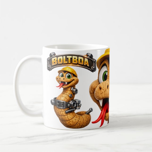 Caneca De Café Cobra Boltboa (Esquerda)