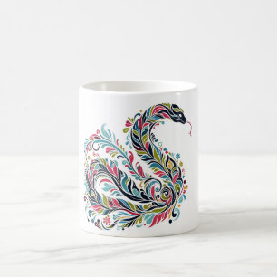Caneca De Café Cobra de ano 2025: Abraçar a sorte e a prosperidad