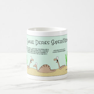 Caneca De Café Cobra desafia a superstição