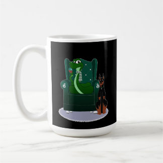 Caneca De Café Cobra e Cão