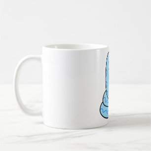 Caneca De Café Cobra Kawaii