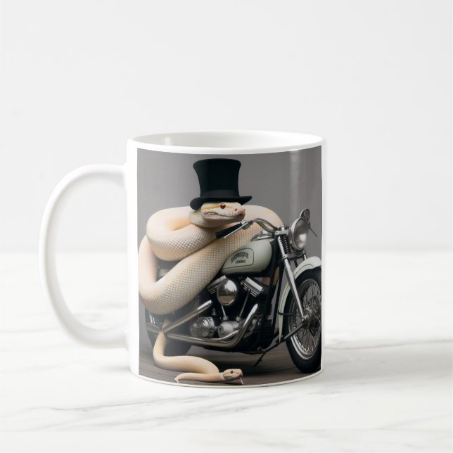 CANECA DE CAFÉ COBRA MOTORCICLO (Esquerda)
