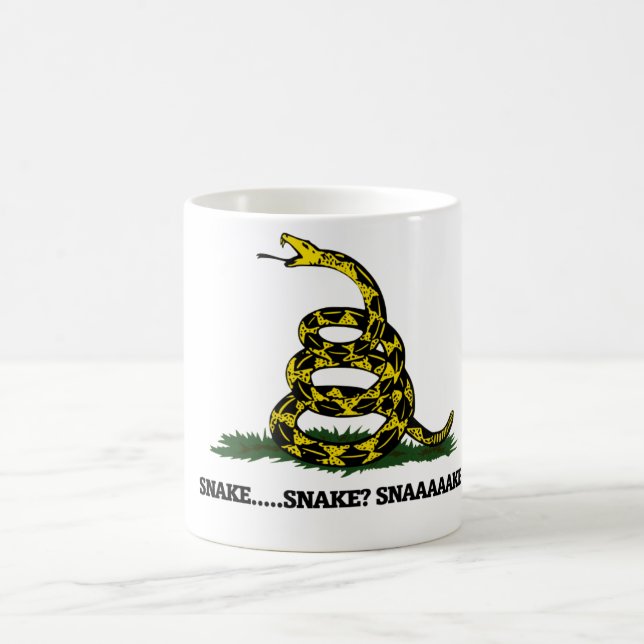 Caneca De Café Cobra? Paródia de jogador engraçado (Centro)