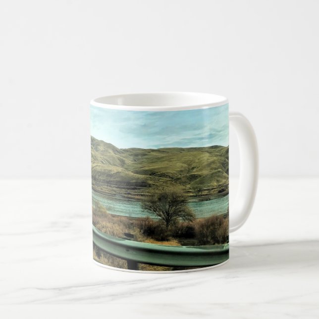 Caneca De Café Cobra River, Baker County, Oregon (Frente Esquerda)