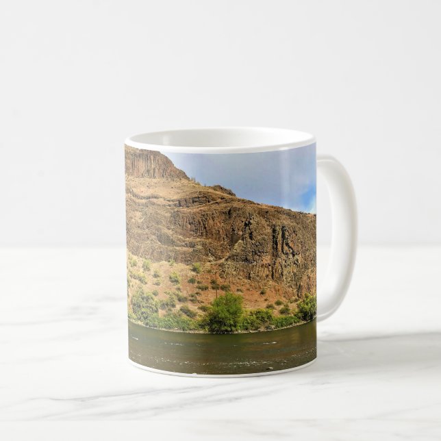 Caneca De Café Cobra River, Oxbow, Idaho (Frente Esquerda)