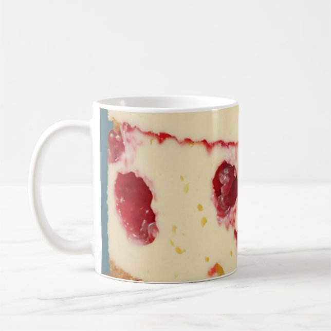 Caneca De Café Cobrir iPhone 13 do Design de Bolo de Morango (Esquerda)