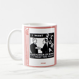 Caneca De Café cobrir matbook antigo Eu quero 2 C U B Um cliente