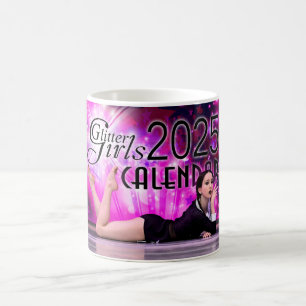 Caneca De Café Cobrir Rainha 2025 das Raparigas Brilhantes