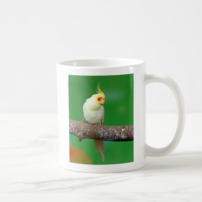 Caneca De Café Cockatiel (Direita)