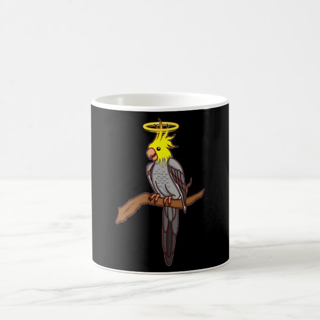 Caneca De Café COCKATIEL HOLY Cockatiel Gift Parakeet Bird Lover (Centro)