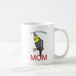 Caneca De Café Cockatiel Mãe Café Mug