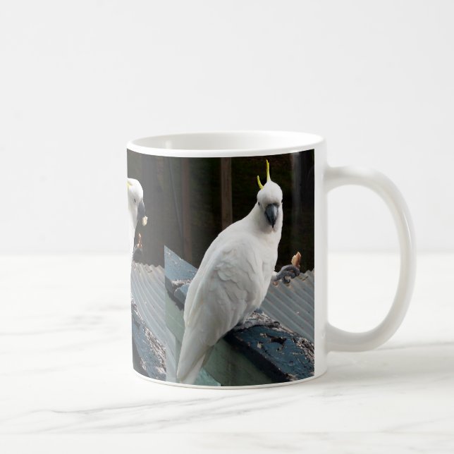 Caneca De Café Cockatoo no pequeno almoço (Direita)