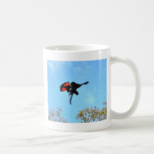 CANECA DE CAFÉ COCKATOO PRETO EM VÔO AUSTRÁLIA RURAL