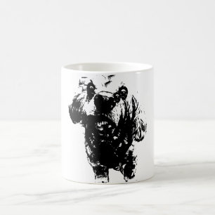 Caneca De Café Cocker Sketch – Tinta Ousada