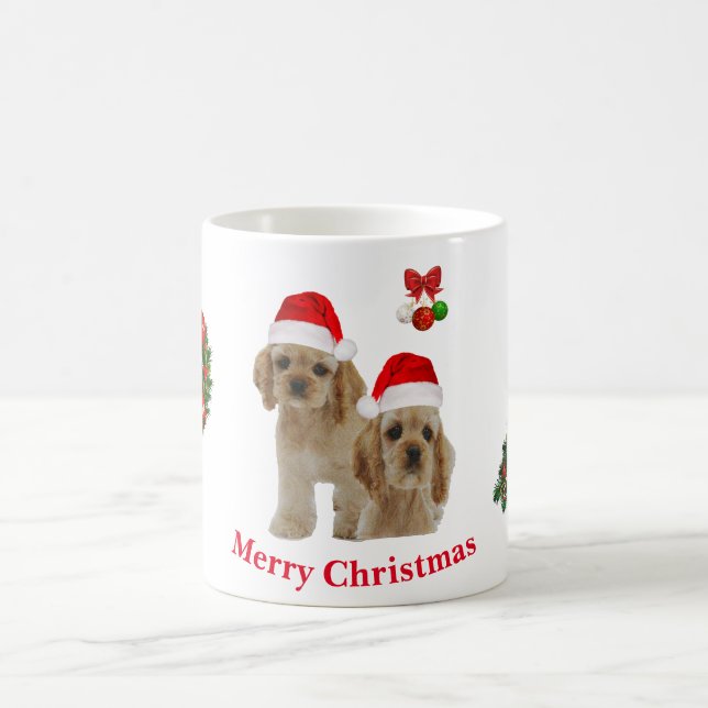 Caneca De Café Cocker spaniel  (Centro)