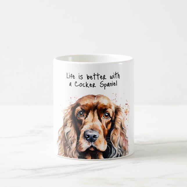 Caneca De Café Cocker Spaniel (Centro)