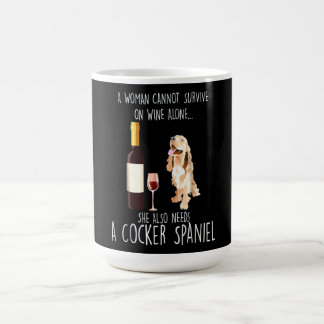 Caneca De Café Cocker Spaniel| Ela Também Precisa De Um Cocker Sp