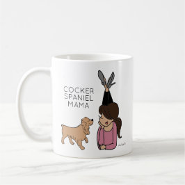 Caneca De Café Cocker Spaniel Mama Coffee Mug Personalizado