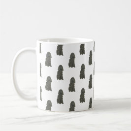 Caneca De Café Cocker Spaniel (preto)