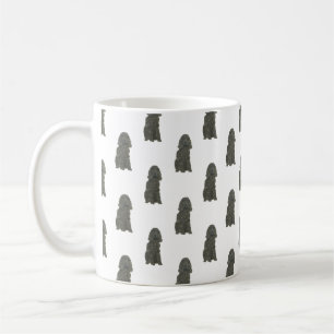 Caneca De Café Cocker Spaniel (preto)