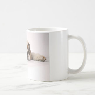 Caneca De Café Cocker spaniel vermelho/branco do sono