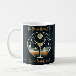 Caneca De Café Cocktail de bombas atômicas do Clube Atômico Marti
