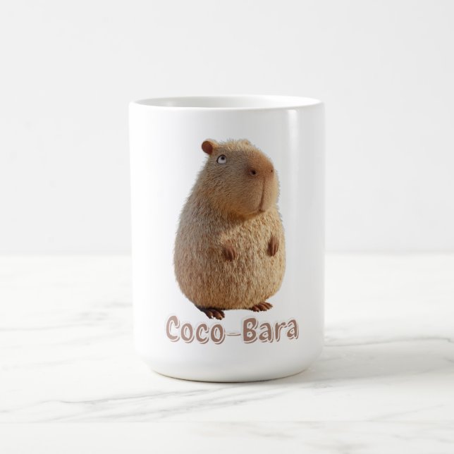 Caneca De Café Coco-Bara Vibes. Capybara Core: Couto de Coco (Centro)