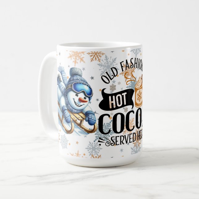Caneca De Café Coco Old Fashion  (Frente Esquerda)