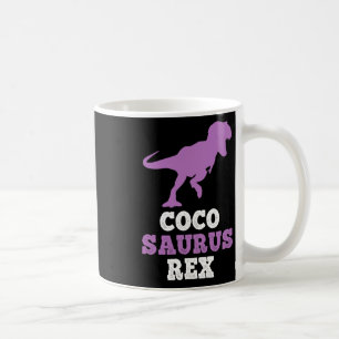 Caneca De Café Coco-saurus Rex Dino Dinossauro Cocosaurus Engraça