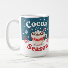 Caneca De Café Cocoa season merry christmas