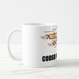 Caneca De Café Codificado para sucesso (replicação de DNA)