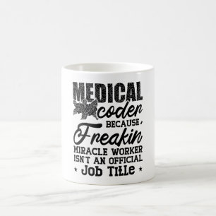 Caneca De Café Codificador Médico Porque Assistente de Codificaçã