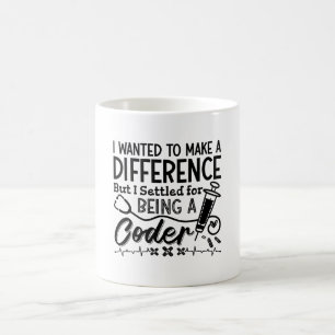 Caneca De Café Codificador médico sendo um programador ICD Codifi