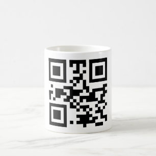 Caneca De Café Código "ATEU" de QR