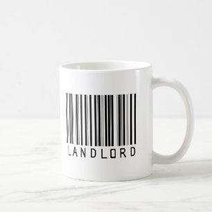 Caneca De Café Código de barras do proprietário