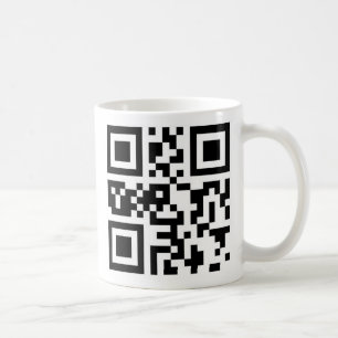 Caneca De Café Código de QR - Chanukah feliz!