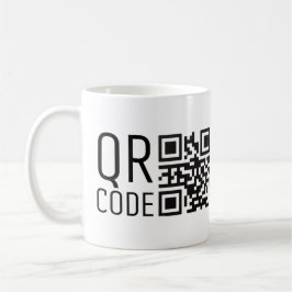 Caneca De Café Código Qr
