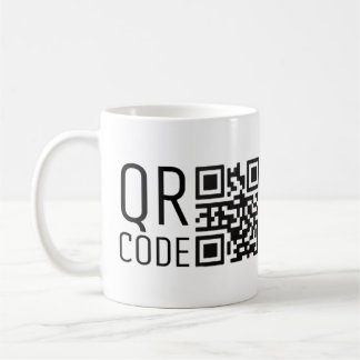 Caneca De Café Código Qr