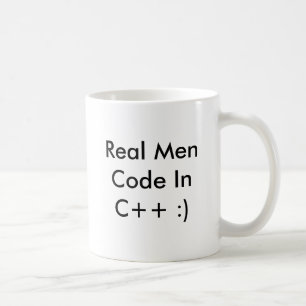 Caneca De Café Código real InC dos homens++ :) copo de café