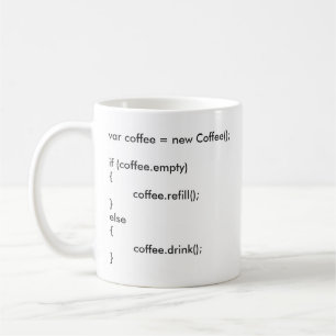 Caneca De Café //Coding//