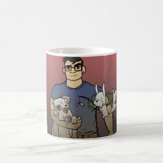 Caneca De Café cody & possibilidade "punhado dos cães" agrida