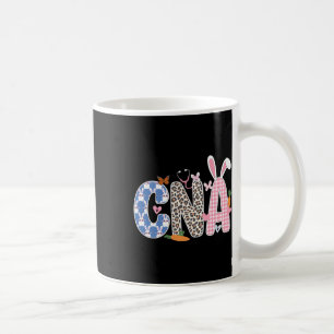 Caneca De Café Coelhinha Cna Mulheres Dia de Páscoa para Enfermei