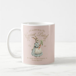 Caneca De Café Coelhinho Antigo do Canteiro de Cenouras
