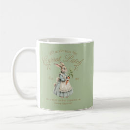 Caneca De Café Coelhinho Antigo do Canteiro de Cenouras
