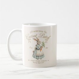 Caneca De Café Coelhinho Antigo do Canteiro de Cenouras